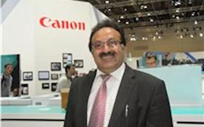 Bharadwaj, executive vice president, Canon India