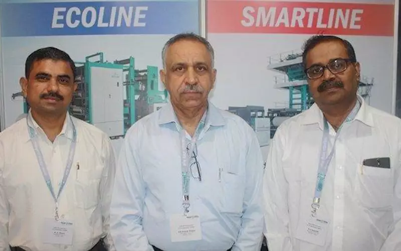 Manugraph highlighted its Ecoline and Smartline range of presses at the exhibition in the sidelines of the conference