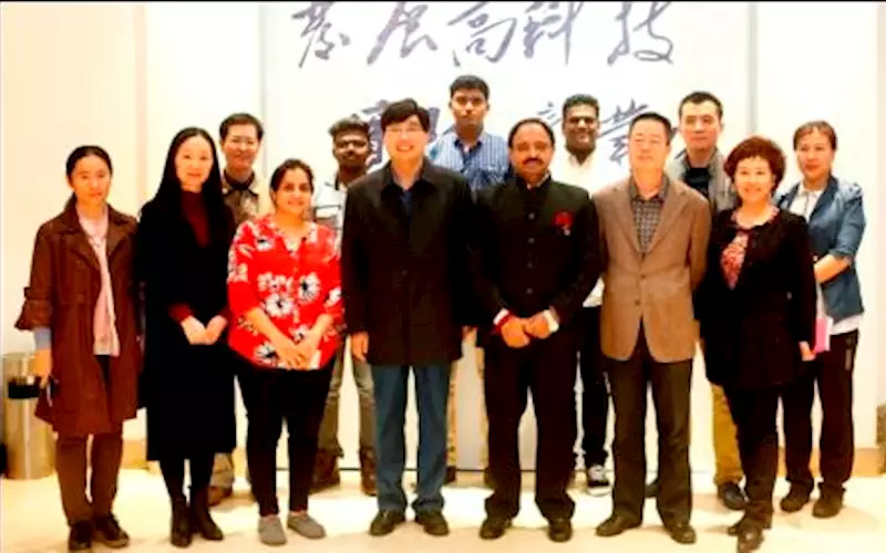 Kamal Chopra, president AIFMP with Dr Luo Xueke, vice-chancellor, BIGC and others