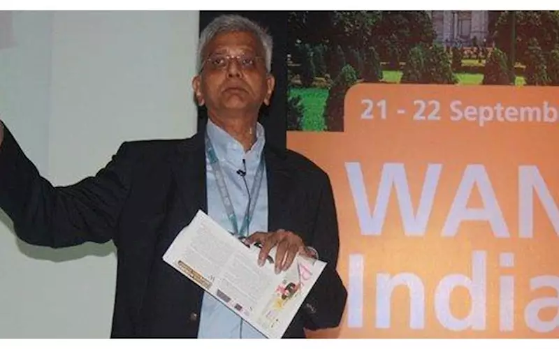 During his talk, Ambi Parameshwaran of Brand-Building.com said newspapers would have to present themselves differently