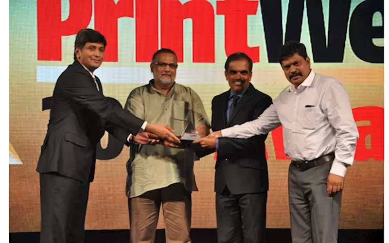Bengaluru-based textile printing specialists Quenby Transfers India won the PrintWeek India Company of the Year for 2014