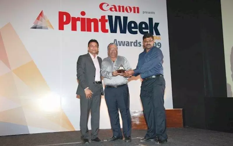 Wintek Flexo Prints won the Pre-Press Company of the Year 2009