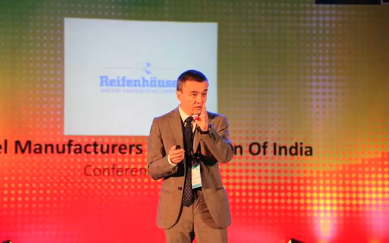 Federico d&#8217;Annunzio, managing director Gidue highlighted the impact of the UV flexo and the printing process for a growing Indian label market. Gidue's Indian partner Reifenhauser has notched an impressive number of installs in India. Webtech Industries in Navi Mumbai is one of the largest Gidue users