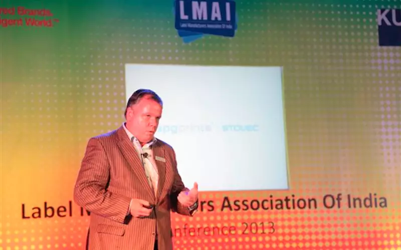 Mark Huisman of Stork Prints presented his views on why label converters want to buy a solution and equipment