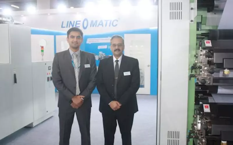 (l-r) - Swapnil Patel and Nirav Parikh of Line O Matic