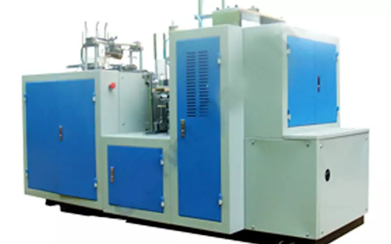 Adco's single PE coated paper cup making machine