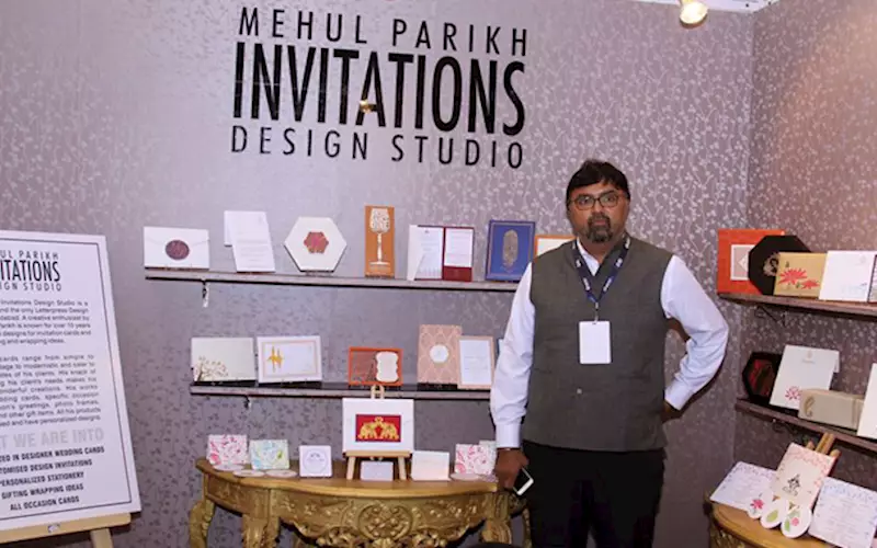Mehul Parikh, proprietor of Invitations Design Studio