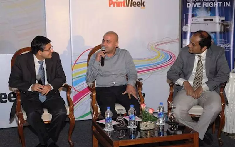 Panel discussion at Epson's Delhi roadshow which was held in September 2013