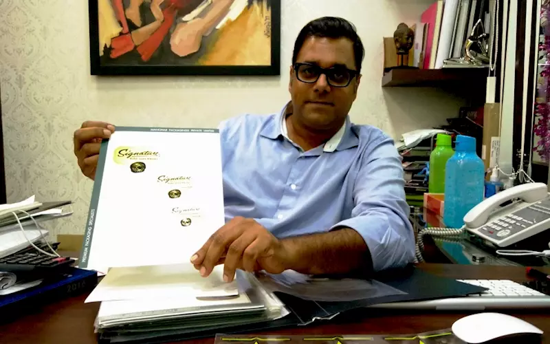 Aditya Patwardhan, director, Manohar Packaging