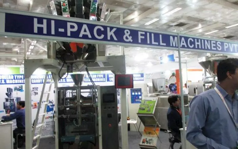 Faridabad, Haryana-based Hi-Pack and Fill Machines has more than 9,000 installations with around 1,000 customers. On display were turnkey processing and packaging plant for food and beverage industries, manual and semi-automatic processing and packaging plants