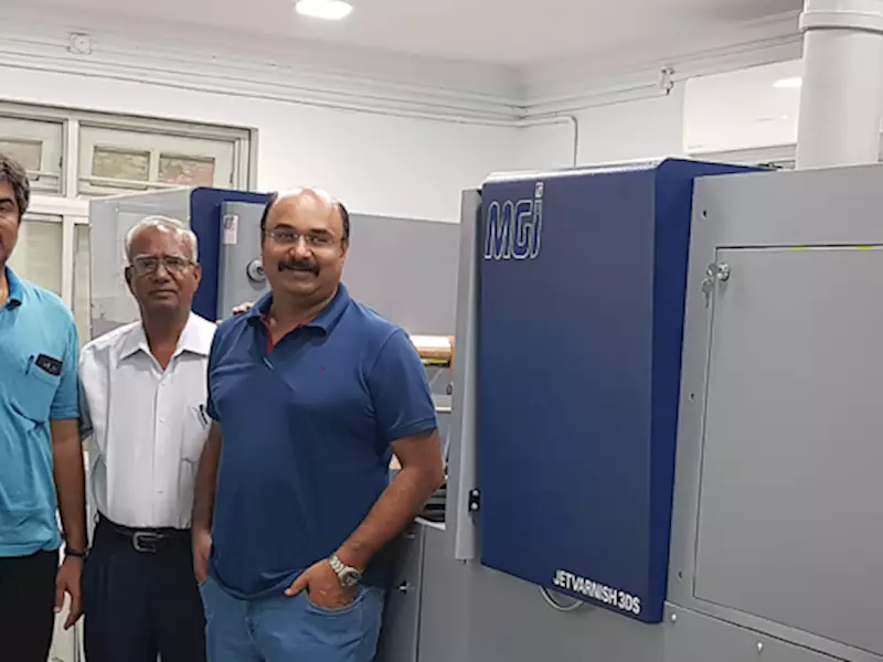 Nagpur’s Vipul Prints invests in MGI JetVarnish 3DS with iFoil