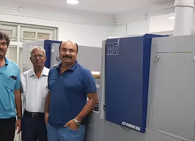 Nagpur’s Vipul Prints invests in MGI JetVarnish 3DS with iFoil