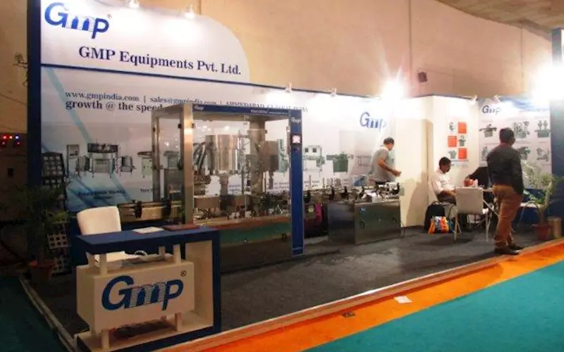 Ahmedabad-based GMP Equipments is a leader in manufacturing of liquid packaging machines. On display were automatic two-head Viscofill liquid bottle filling cum linear single heard screw capping machine, among others