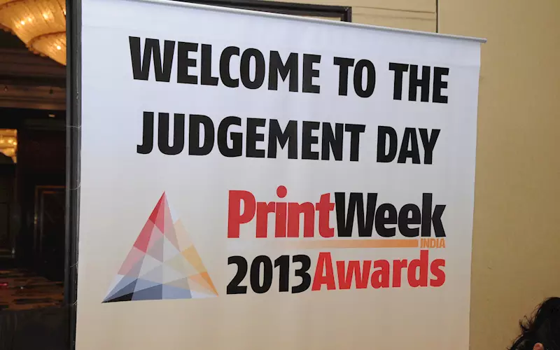 The stage is set at The Leela, Mumbai, for PrintWeek India's fifth edition Awards Jury Day
