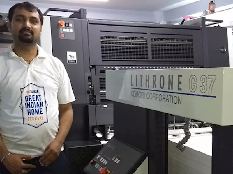 Aditya Printers installs Komori, Basysprint