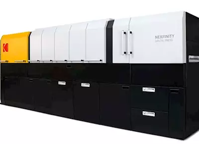 Kodak unveils Nexfinity sheetfed digital press
