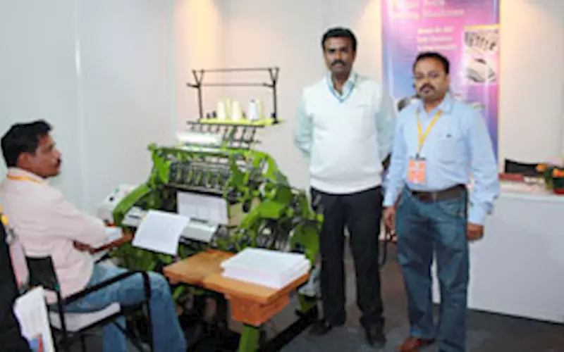 PrintPack: Kumaran Technova CNC showcases manual sewing machines