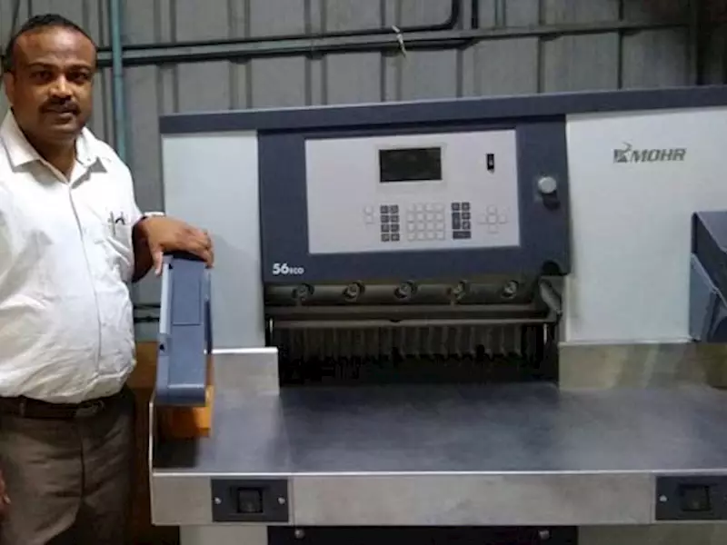 Sterling Print House installs Mohr cutting machine