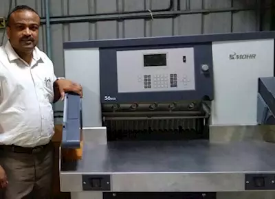 Sterling Print House installs Mohr cutting machine