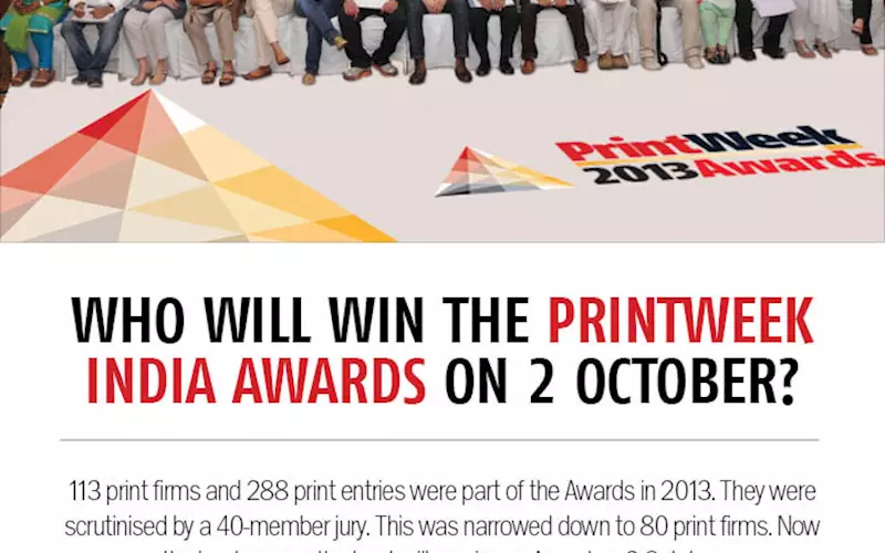 Who will win the PrintWeek India Awards on 2 October?