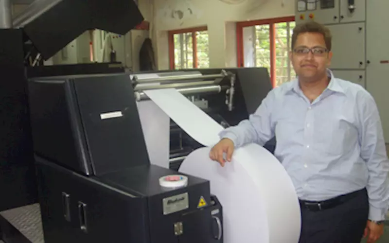 Kiran Business Forms Print provides colour variable data printing with India's first Miyakoshi