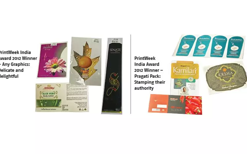 Shortlist for Label Printer of the Year 2013 - Ajanta Packaging; Any Graphics; Kumar Labels; Letra Graphix; National Printing Press; Pragati Offset; Universal Print Systems