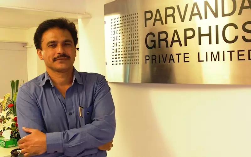Hemant Raval, chief executive officer of Parvanda Graphics