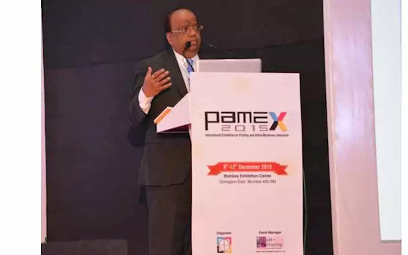 Manoj Mehta, past president of AIFMP at Pamex