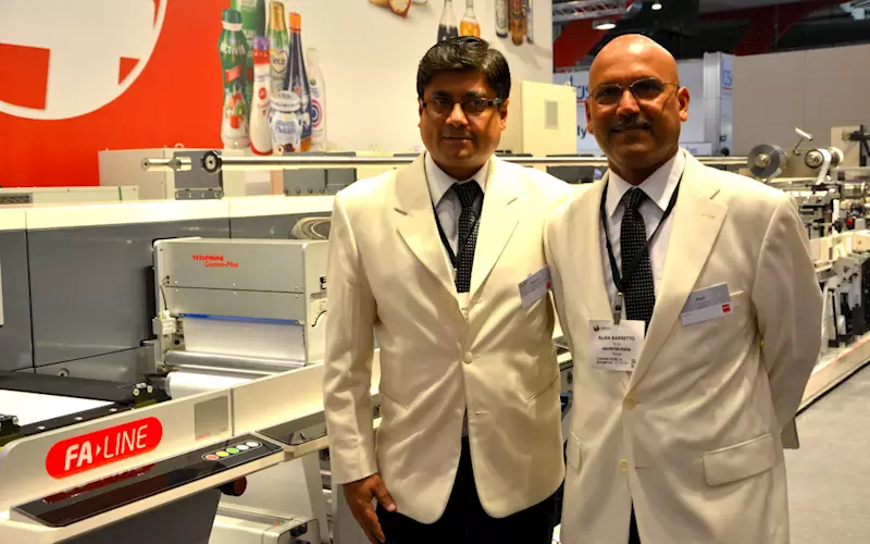 (l-r) Manish Kapoor, sales manager at Nilpeter India and Alan Baretto,  managing director at Nilpeter India