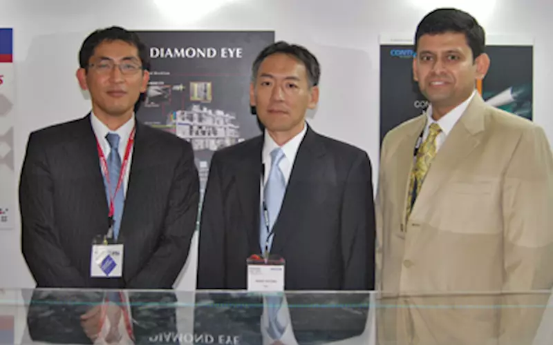 Mitsubishi showcases Diamond Eye for the Indian newspapers