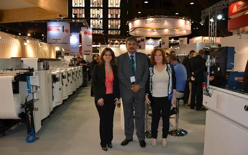 Team Rotatek at their Labelexpo Stand