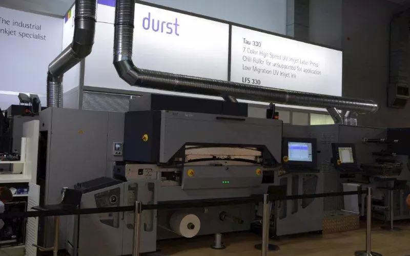 The company will unleash the Tau 330 UV inkjet label press with in-line digital laser finishing system. Besides, look out for the very latest inkjet technology, the new Tau low migration UV inks from Sunjet
