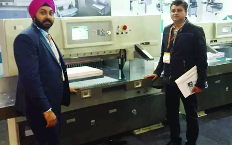 Amber Press picked up a programmable paper cutter, round corner machine, and the PrintPacklaunched die-cutting machine with hot foil stamping feature from Five Star Printing Machinery