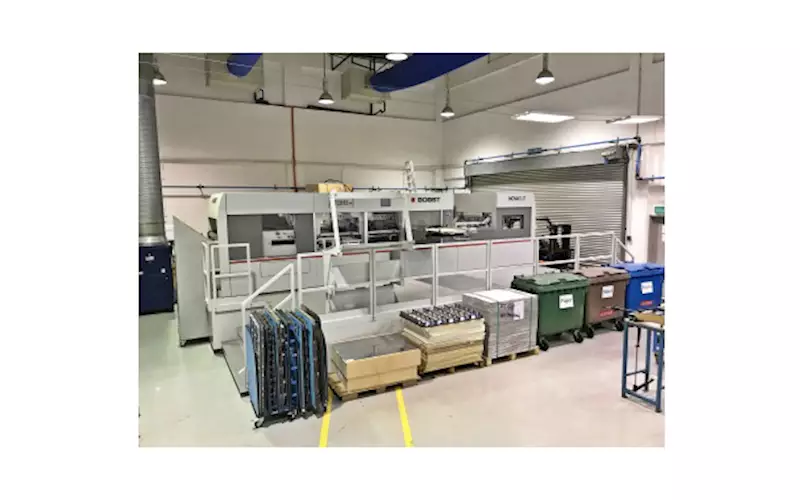 Marbach Group has installed a new Bobst die-cutter