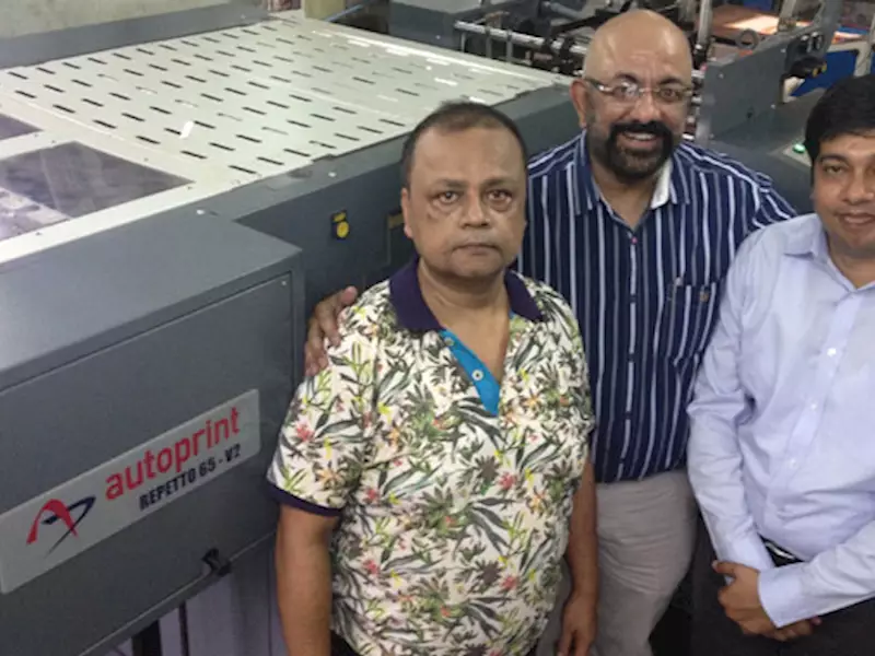 Santi Udyog installs Kolkata’s first Autoprint Repetto 65
