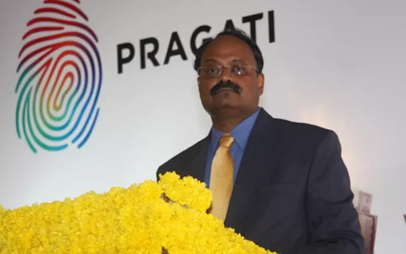 Narendra Paruchuri managing director at Pragati Offset