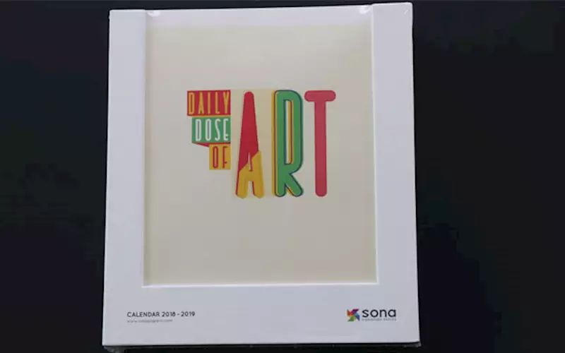 Sona’s 2018-19 calendar features 365 artworks by 365 young artists
