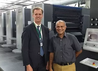 Edelmann installs India’s first 12-unit Speedmaster CX 102