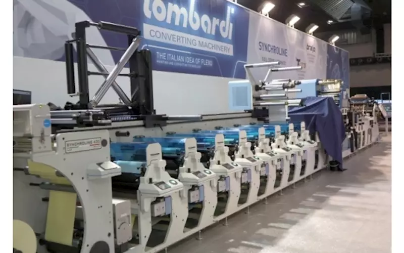 The Synchroline 430 with Toro and Bravo units is Lombardi’s Labelexpo highlight