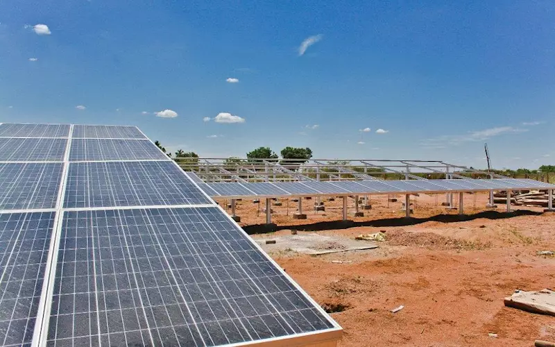 The solar energy project at Lovely Offset is capable of generating 100 kv