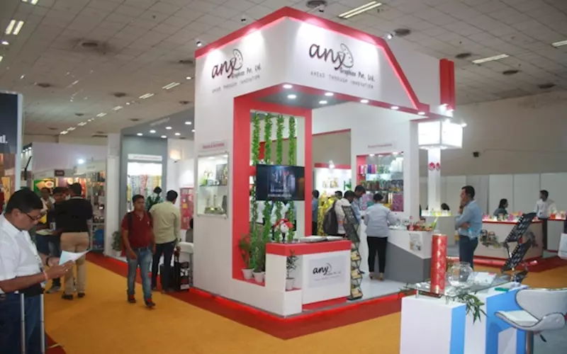 Noida-based Any Graphics's stall at PackPlus Delhi