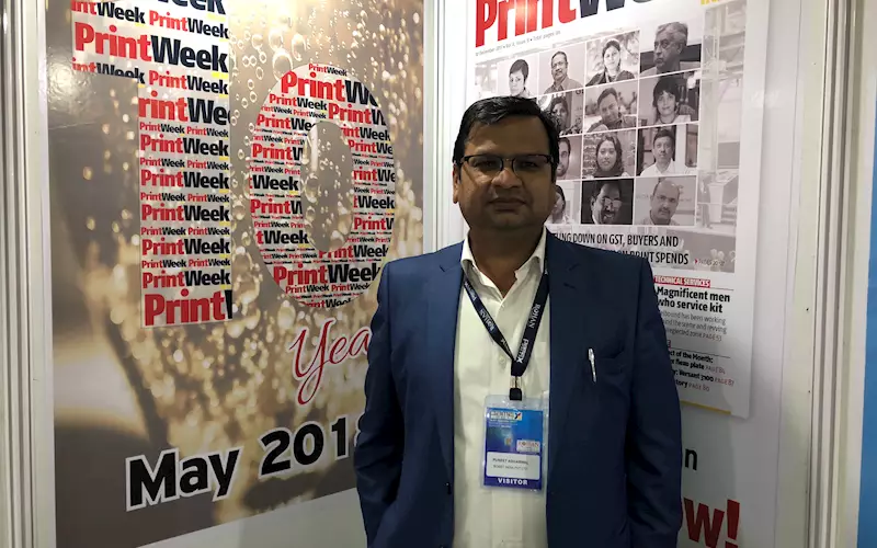 Puneet Agarwal, national sales head, folding carton, Indian subcontinent, Bobst