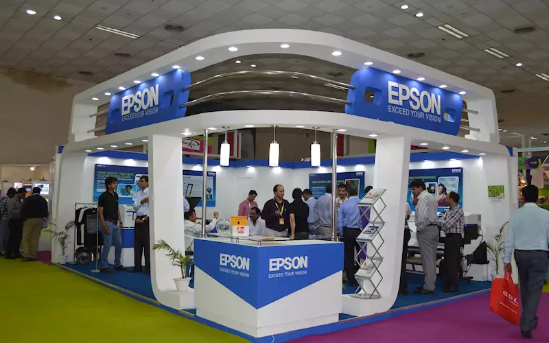 Epson stall in Media Expo last year