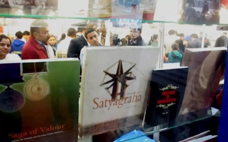 The Fair was a showcase of National Book Trust, India’s range of books. It also offers large spaces to other government sponsored publishing ventures like Sahitya Akademi and Publication Division