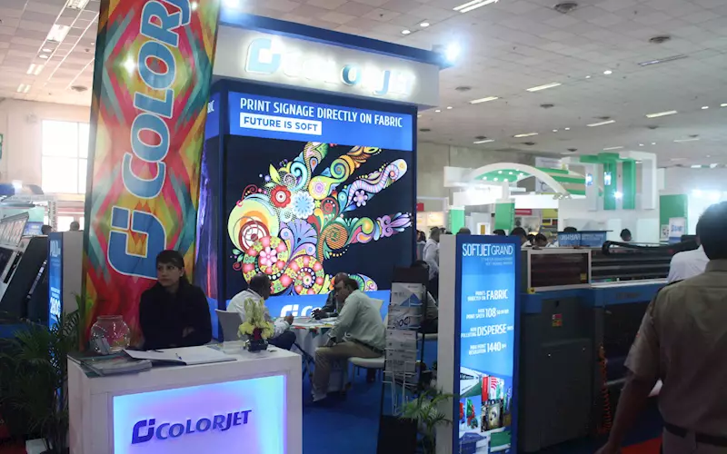 Colorjet sold machines overseas as well