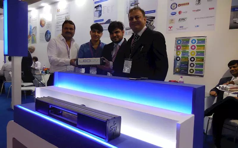 (second from right) Abhishek Paul, director at APL
