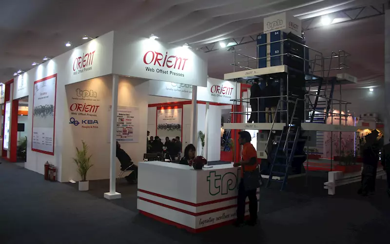 TPH's stand at PrintPack 2013