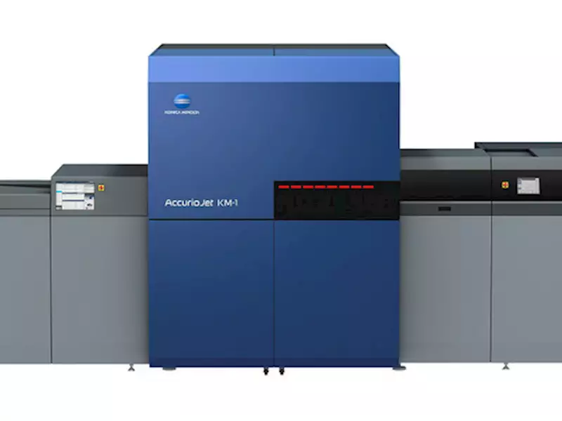 First installation of Konica Minolta's AccurioJet KM-1 in offing