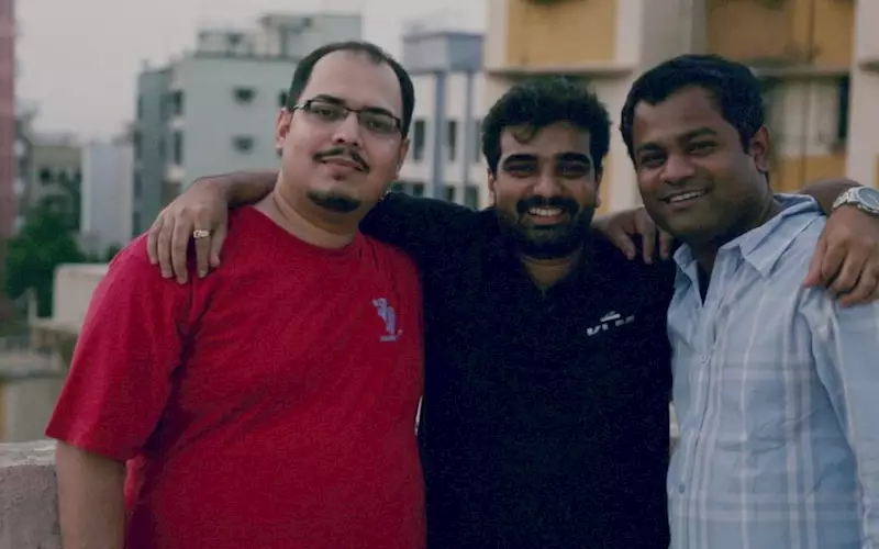 (l-r) Devadatta, Prasad, and Nikhil