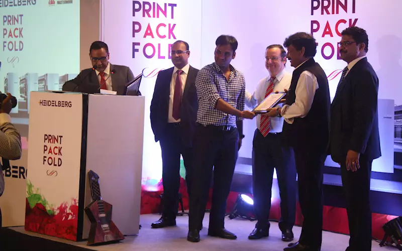 Heidelberg showcases its integrated solutions to Delhi printers